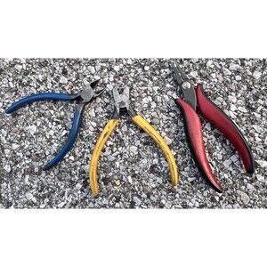 Vintage Klein Tools Lot of 3 - Electronics Midget Diagonal Cutters -Read